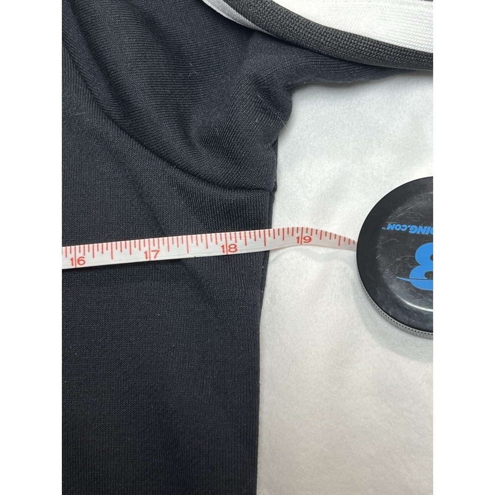 Athleta Crosstown Track Dress Womens XS Black Stripe Half Zip Midi Activewear - Picture 8 of 11